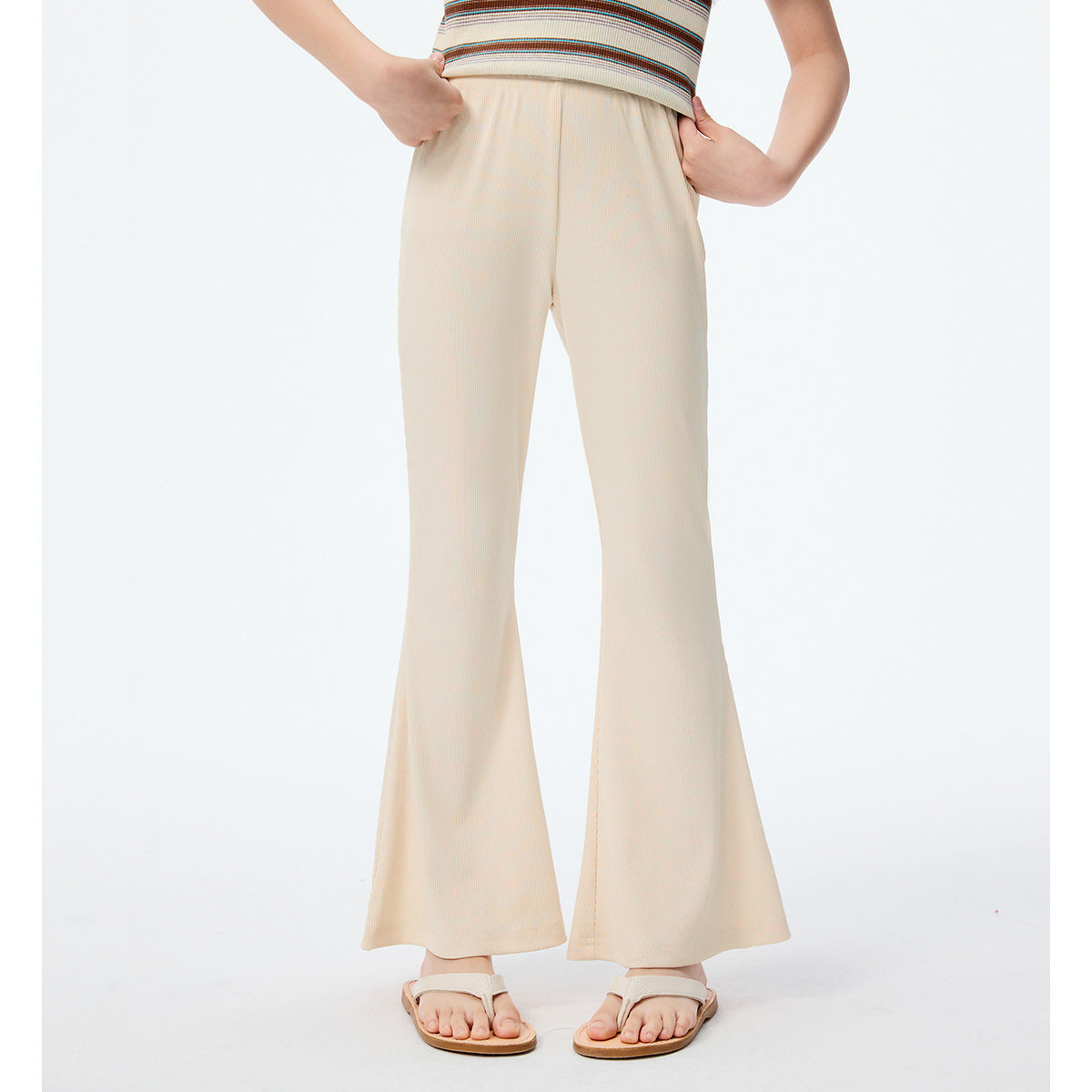 Western Style Cool Feeling Bootleg Teens Children's Pants