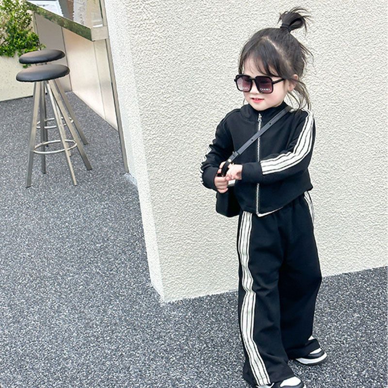 Children's Korean Style Western Autumn Clothing Sports Leisure Long Sleeve Children's Suit