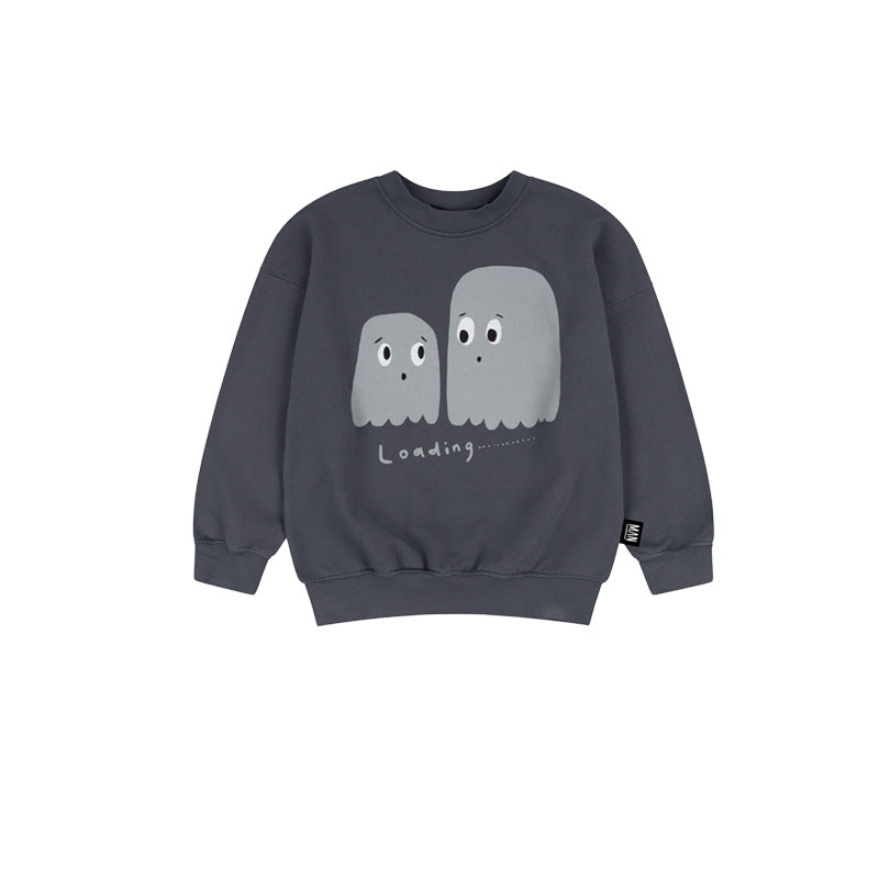 Boys Fashion Printing Cotton Trendy Cool Children's Suit