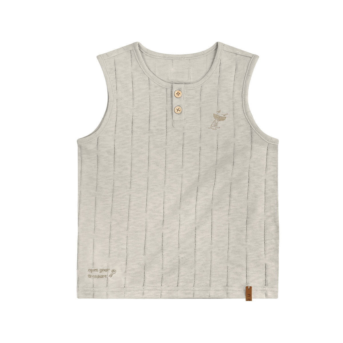 Children's Summer Ice Cream Sleeveless Cotton Class Vest Children's T-shirt