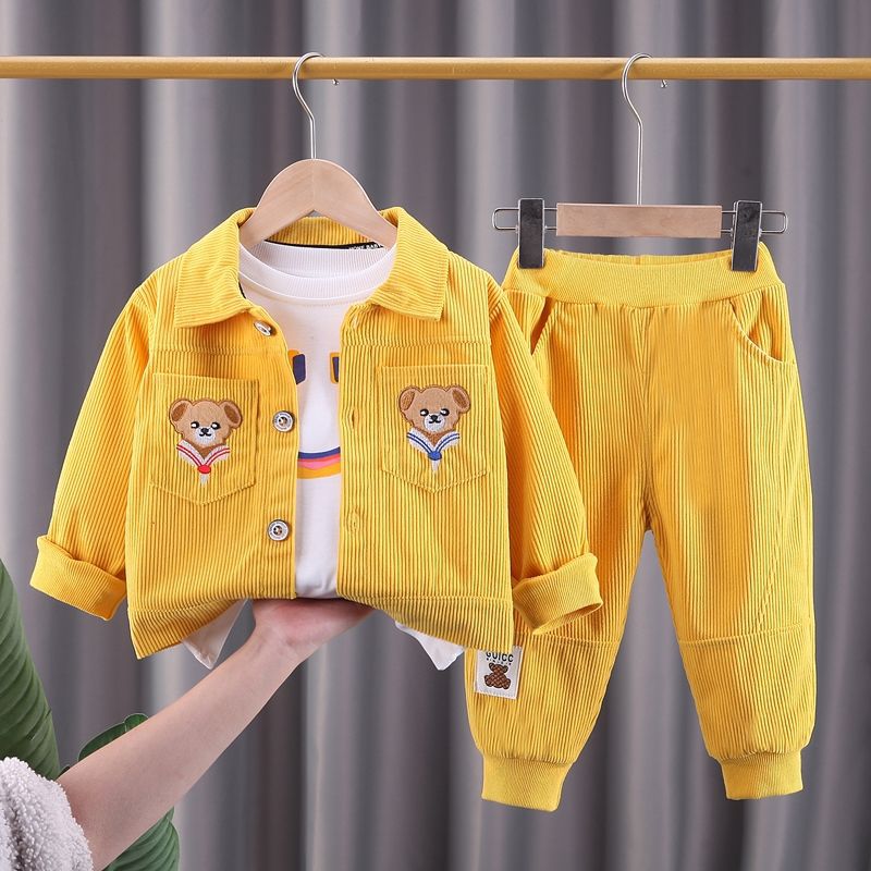 Outfits Three-piece For Boys Babies Clothes Casual Fashionable Children's Suit