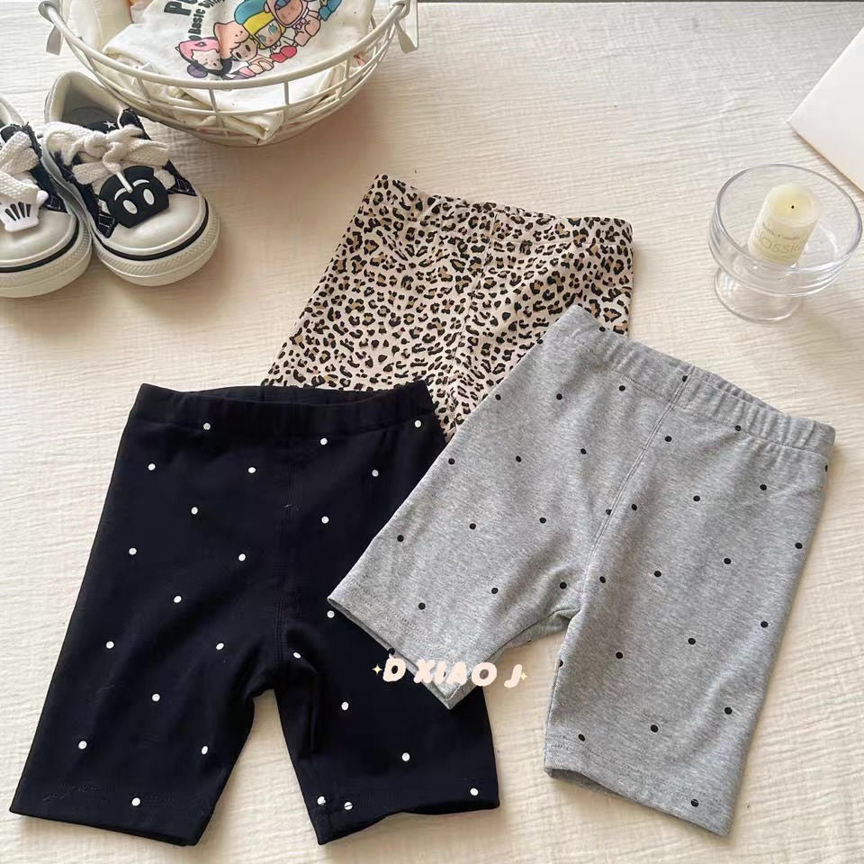 Children's Leggings Summer Thin Outer Shorts Stretch Children's Pants