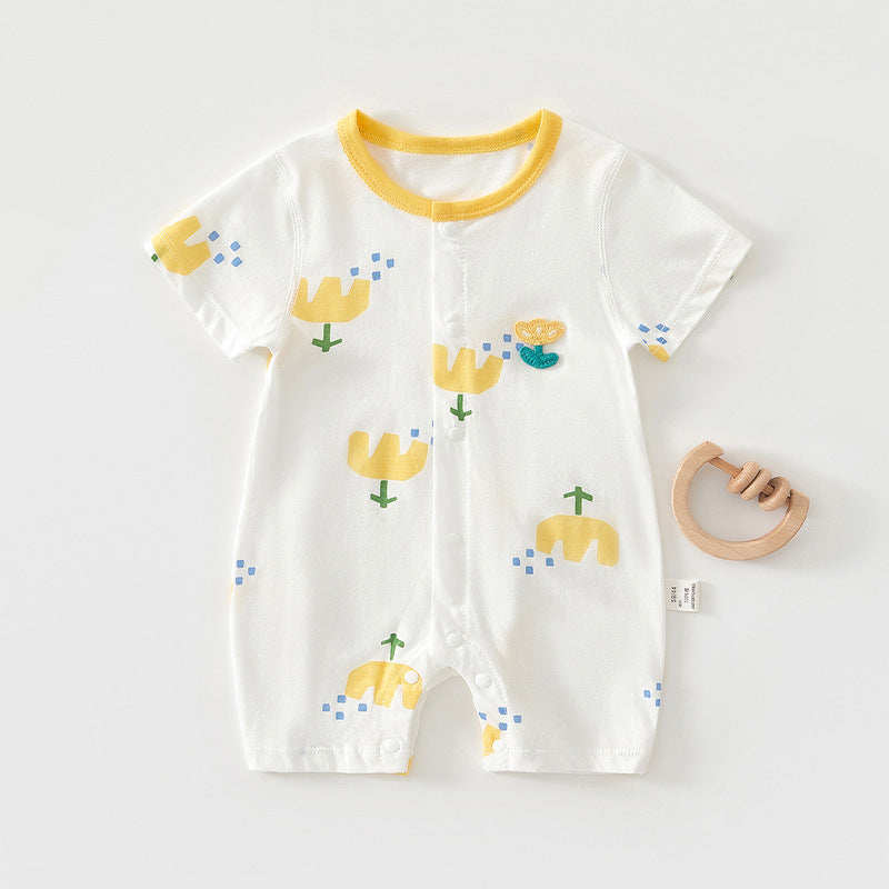 Clothes Summer Going Out Rompers Pajamas Born Jumpsuit Jumpsuit, Climbing Suit