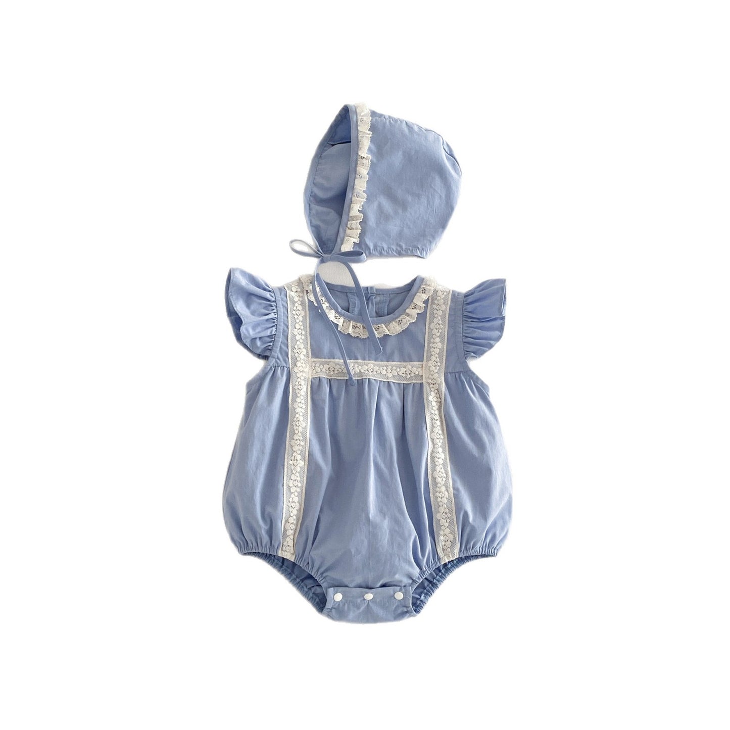 Clothes For Babies Summer Thin Born Cute Princess First Month Jumpsuit, Climbing Suit