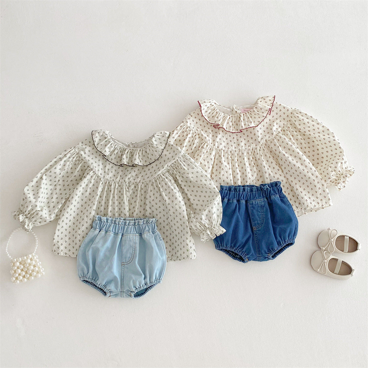 Korean Style Summer Denim Hot Infant Big Children's Pants