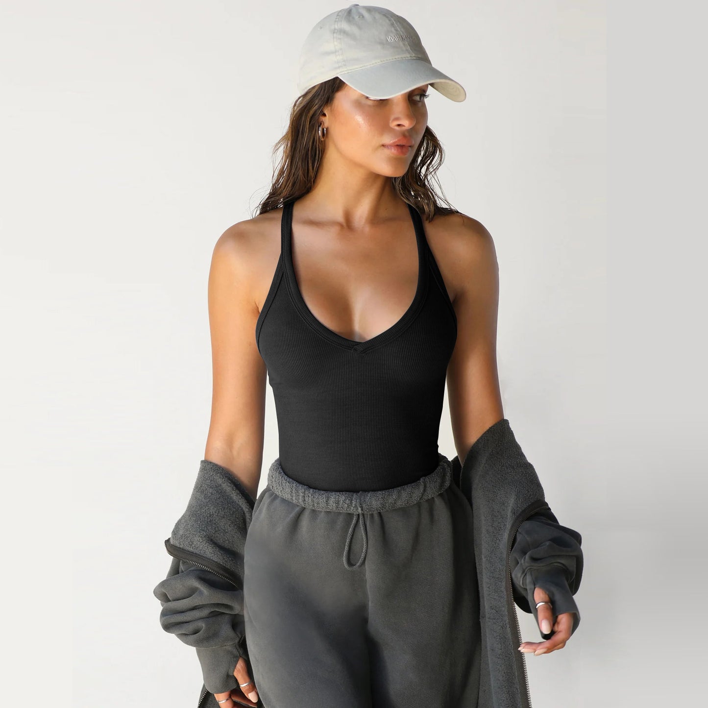 Spring Knitted Sexy Slim Fashion Inner Vests
