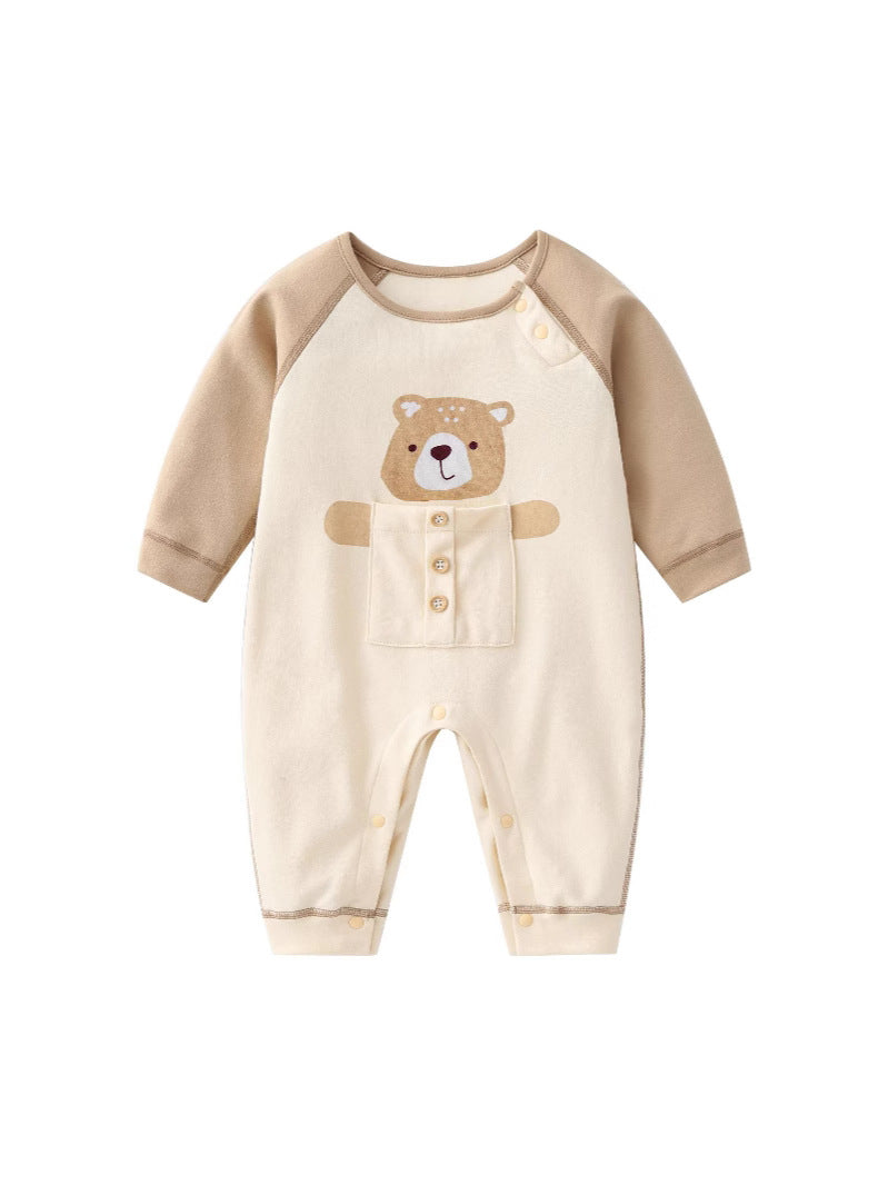 Clothes Long-sleeved Pajamas Spring Clothing Autumn Jumpsuit, Climbing Suit