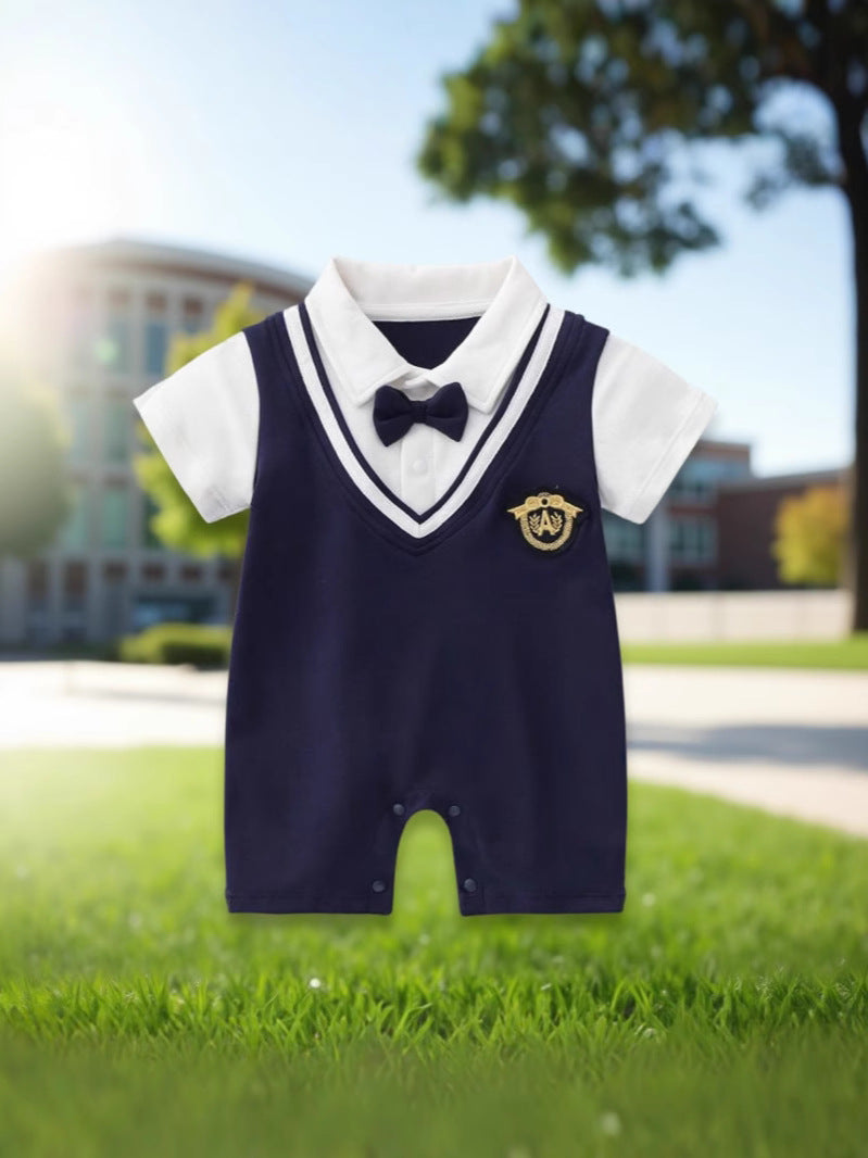 Bodysuit Years Old Gentleman Boy Birthday Jumpsuit, Climbing Suit