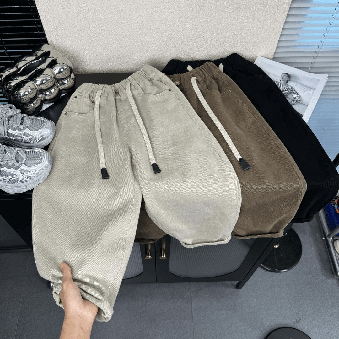 Children's Fashionable Trendy Loose Clothes Korean Style Children's Pants