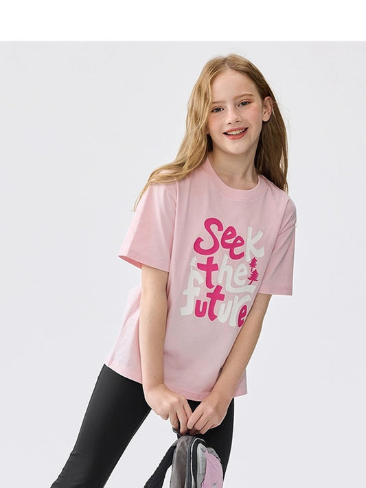 Children's Clothing Short-sleeved Tops Summer Moisture Absorption Children's T-shirt