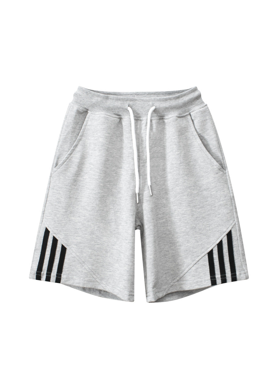 Children's Tide Clothing Summer Older Boy Female Green Children's Pants