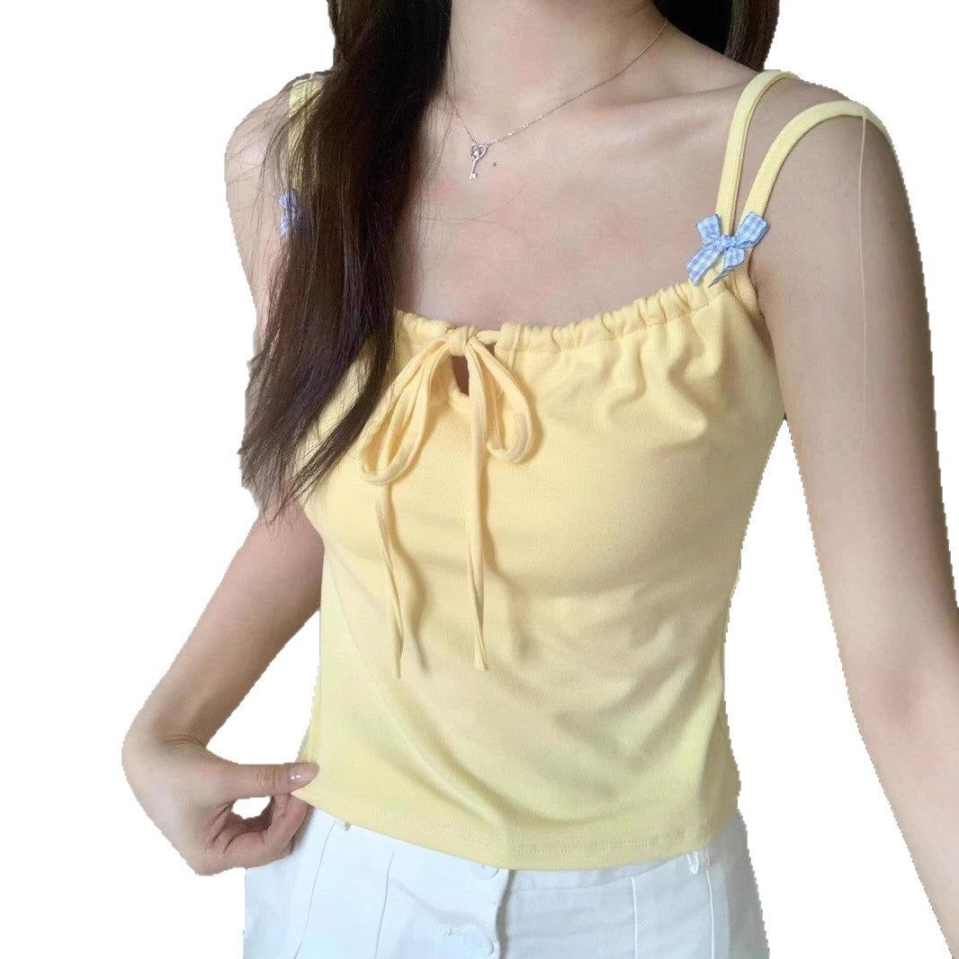 Padded Strap Hipster Niche Slim Fit Flab Hiding Vests
