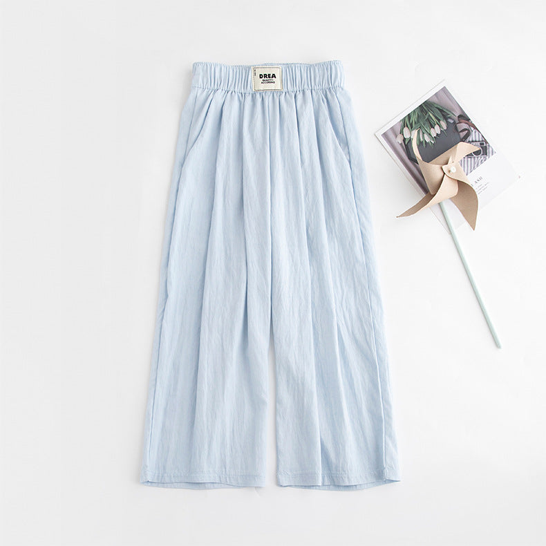 Children's Summer Thin Trousers Big Clothes Children's Pants