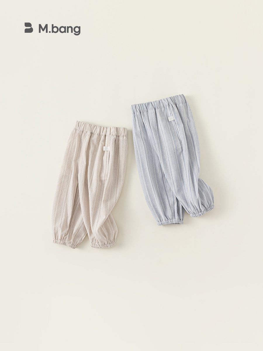 Children's Outer Wear Thin Casual Simplicity Ankle Banded Boys Solid Color Children's Pants