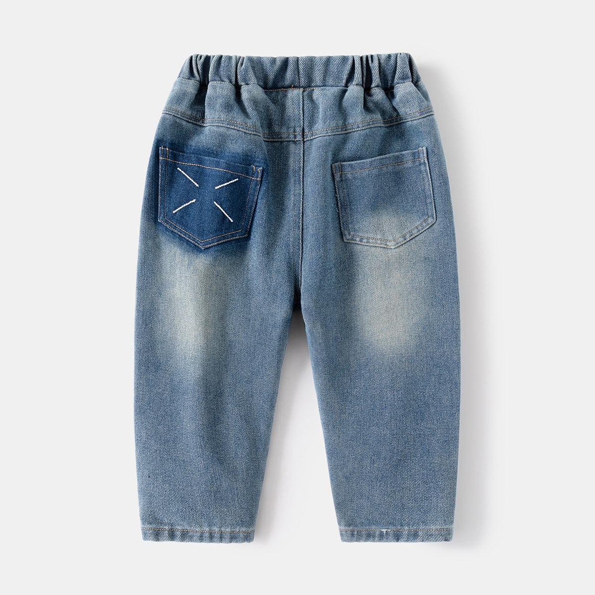 Children's Clothing Denim Trousers Fashionable Stylish Baggy Children's Pants