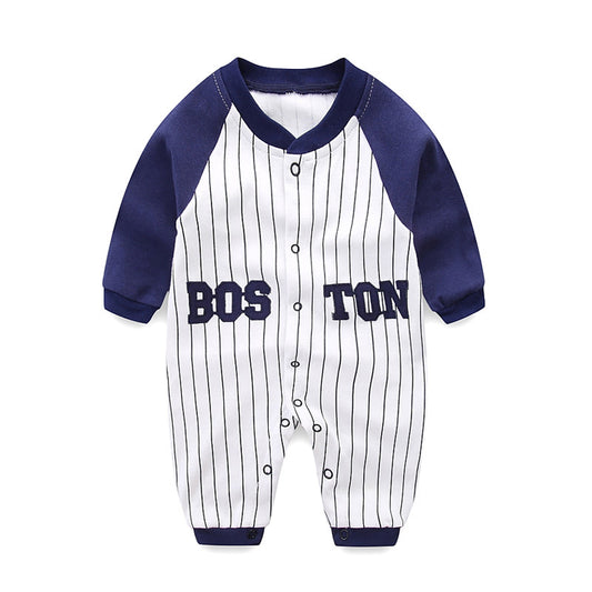 Autumn Pure Cotton Boy Jumpsuit Born Clothes Jumpsuit, Climbing Suit