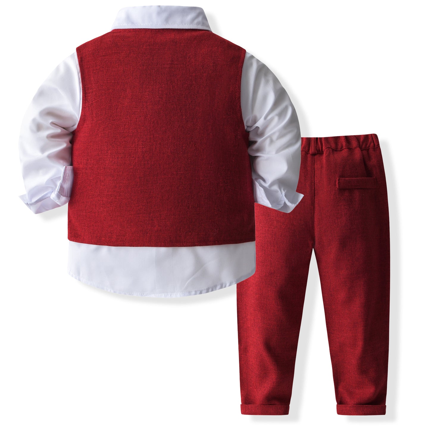 Children's Boy's Clothing Shirt Vest Pants Clothes Children's Suit