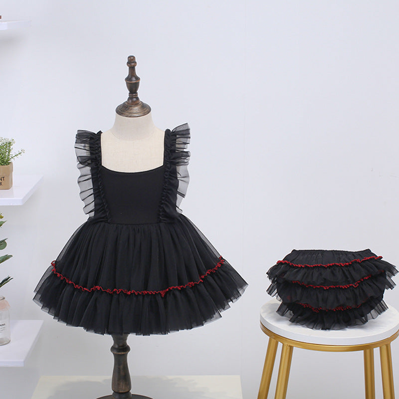 Children's Pop Skirt Lolita Princess Pettiskirt British Children's Dress