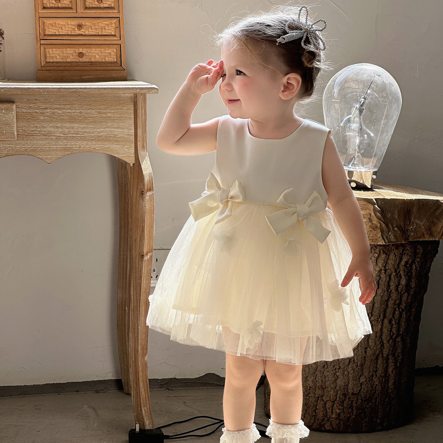 Princess Summer Birthday Pettiskirt Infant Korean Children's Dress