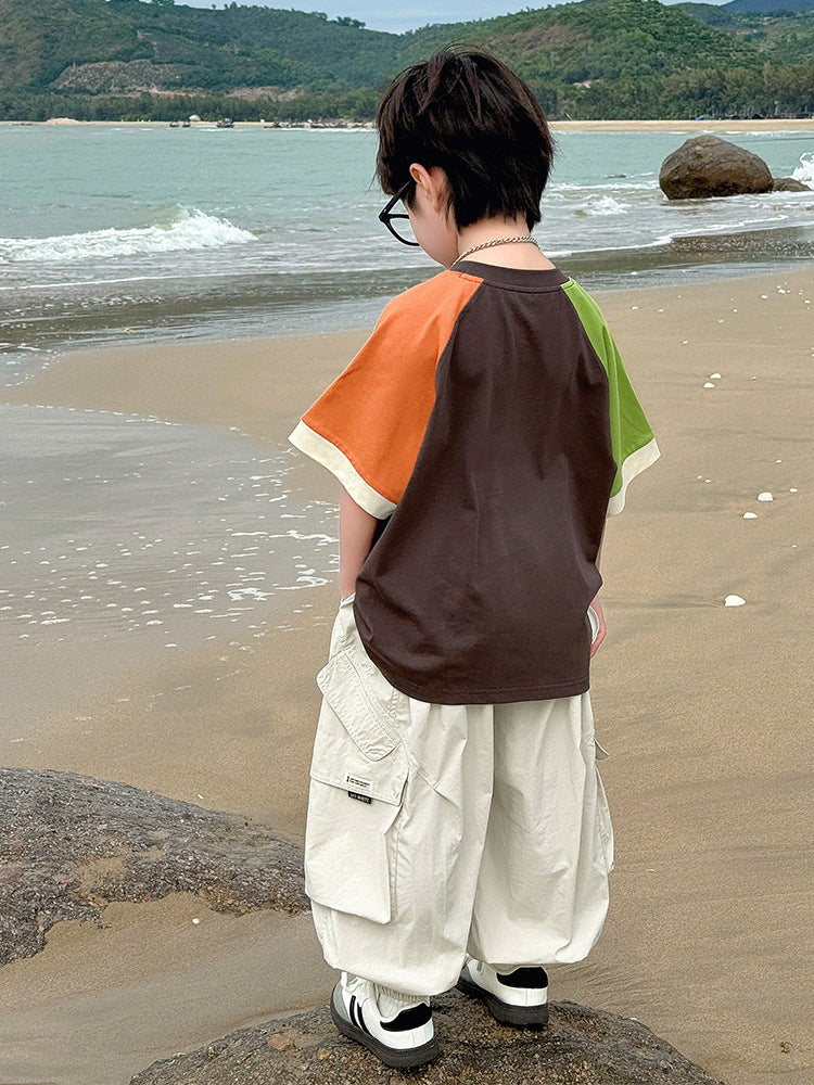 Tale Memory Boy Summer Clothing Anti Mosquito Breathable Boy's Children's Pants