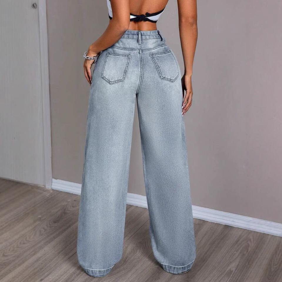Women's Wide Leg For High Waist Loose Pants