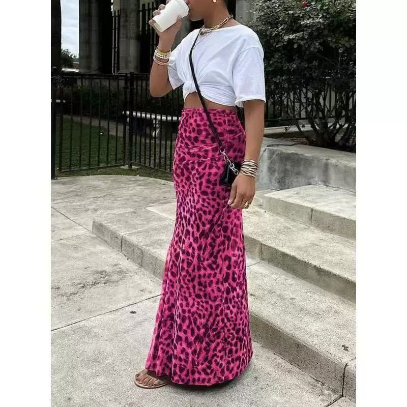 Women's Print High Waist Hot Style Elegant Graceful Skirts