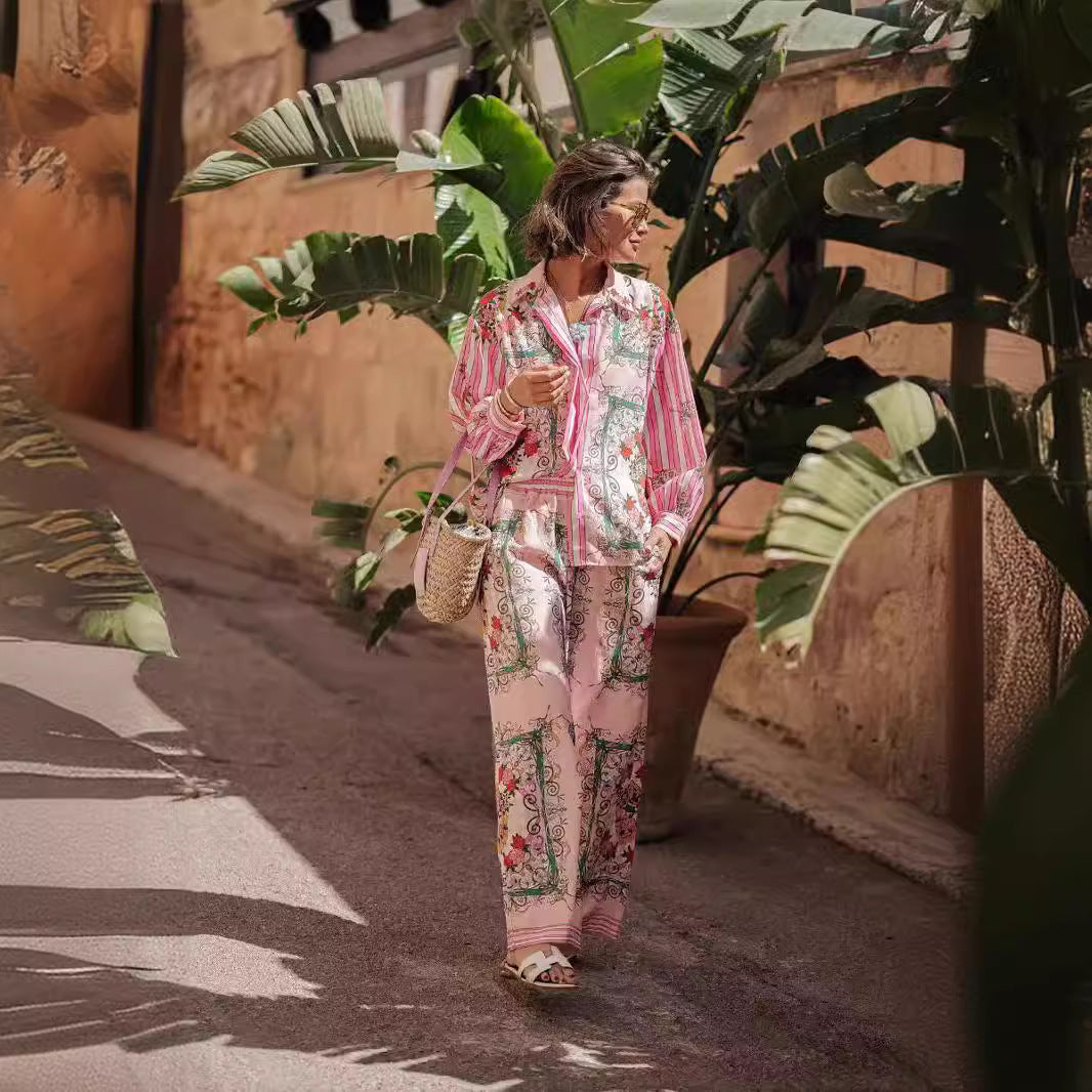 Beautiful Stylish Fashion New Linen Shirt Fashion Casual Suit