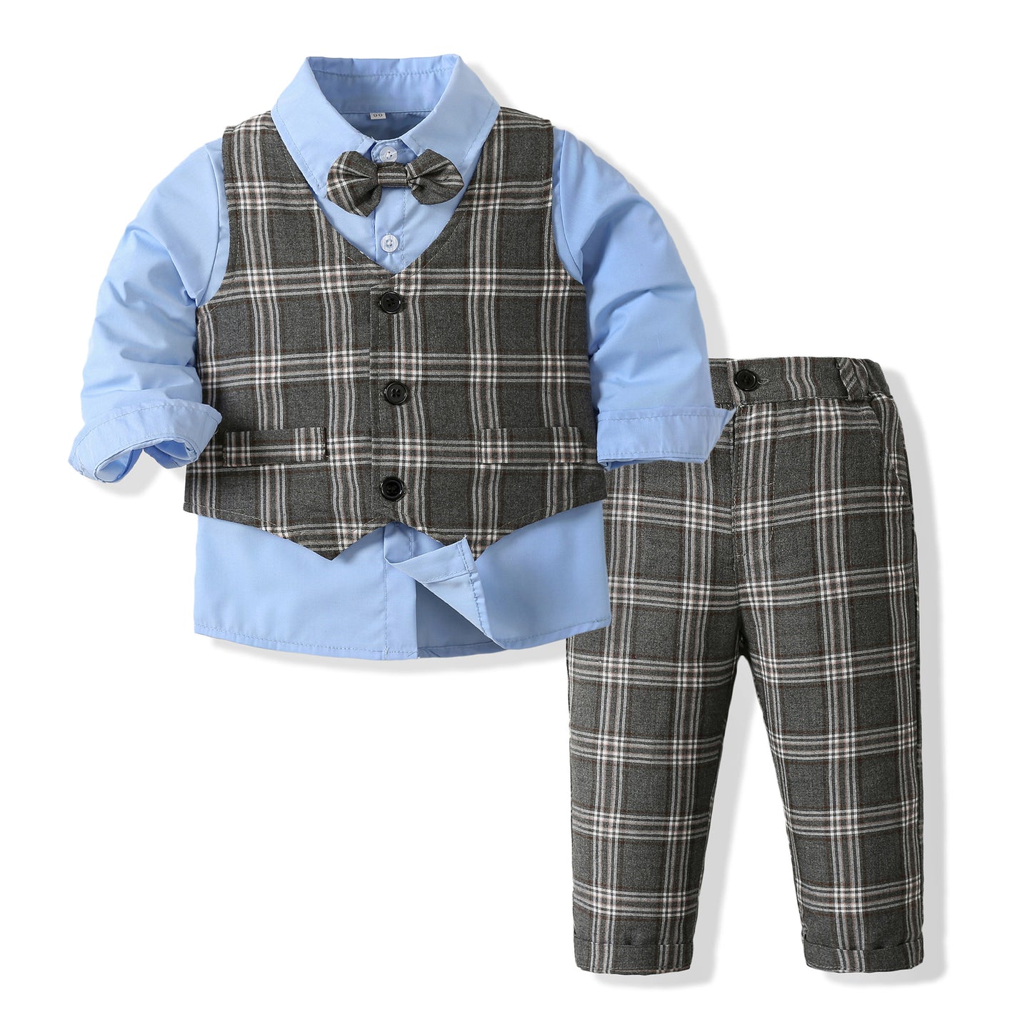Children's Boy's Clothing Shirt Vest Pants Clothes Children's Suit
