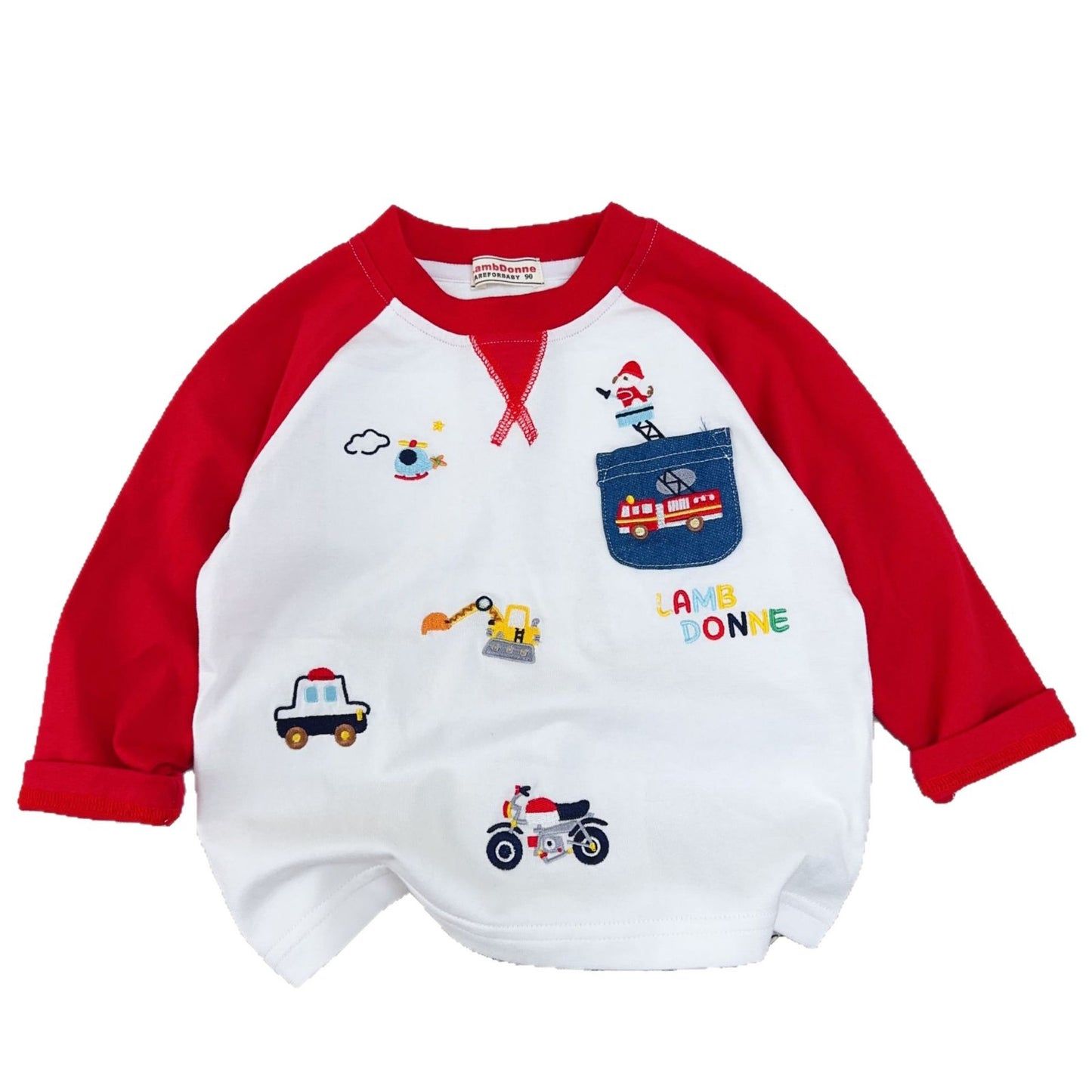 Men's & Children's Strict Selection Bottoming Shirt Autumn Long Sleeve Boys Children's T-shirt