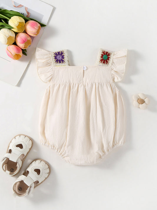 Summer Fashionable Stylish Hanging Generation Lace Ethnic Style Jumpsuit, Climbing Suit