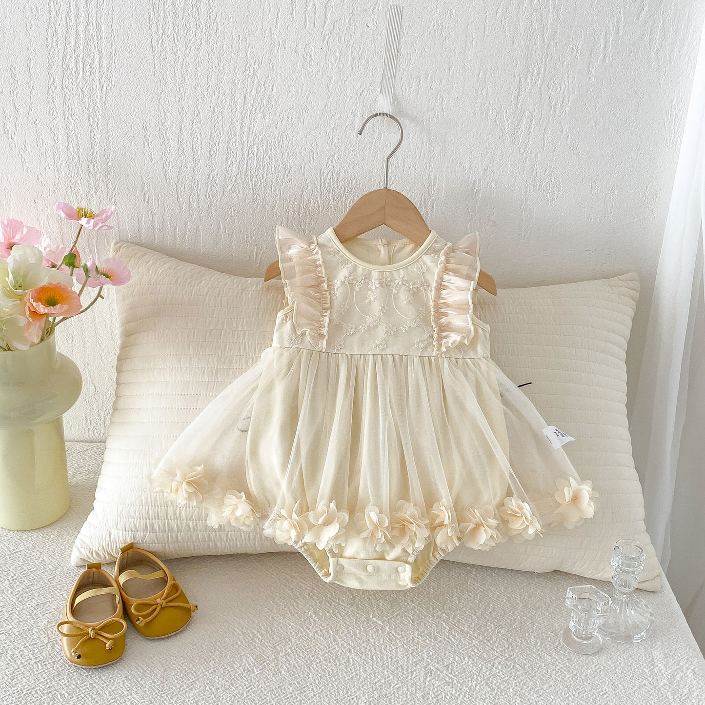 Flower Princess Hundred Days Banquet Years Old Jumpsuit, Climbing Suit