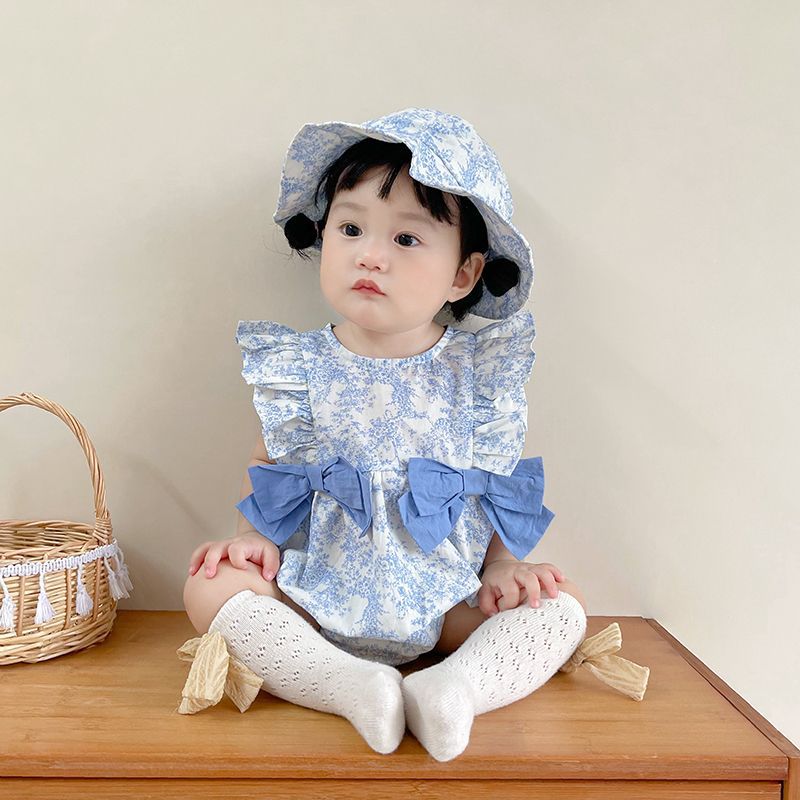Thin Triangle One-piece Romper Born Clothes Super Cute Jumpsuit, Climbing Suit