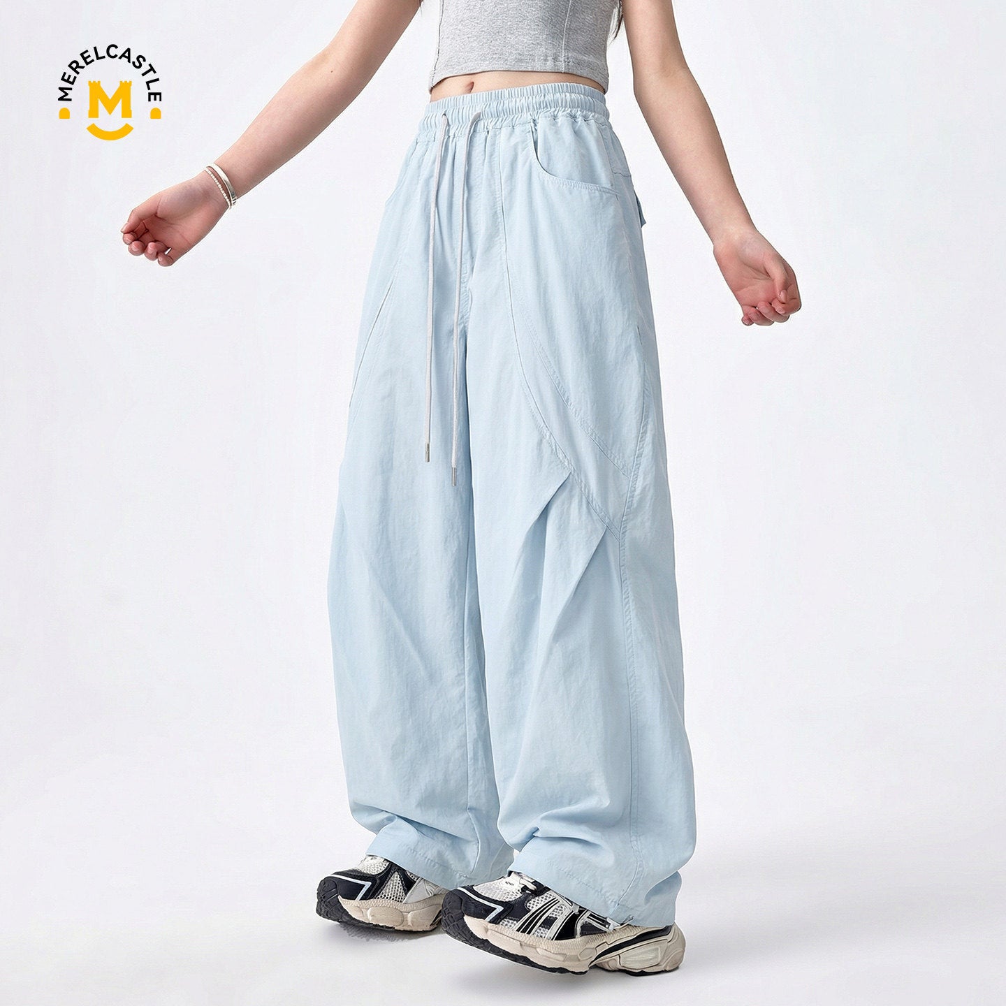 Summer Thin Outdoor Climbing Cool Feeling Big Children's Pants