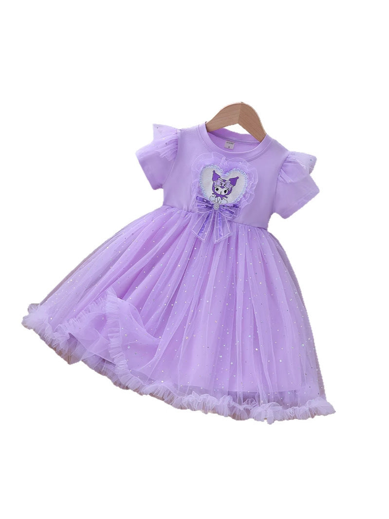 Children's Summer Princess Thin Clow Gauze Children's Dress
