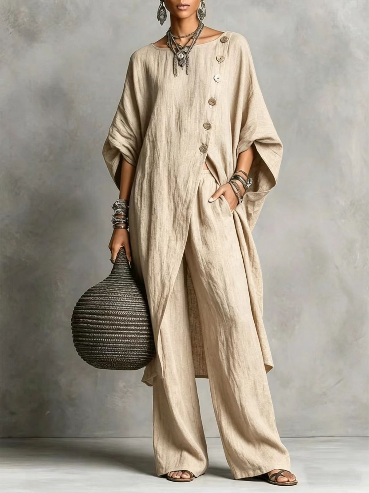 Comfortable Casual Women's Shirt Irregular Urban Fashion Casual Suit