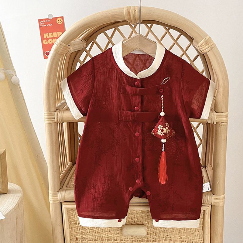 One Hundred Days Year Old Celebration Dress Jumpsuit, Climbing Suit