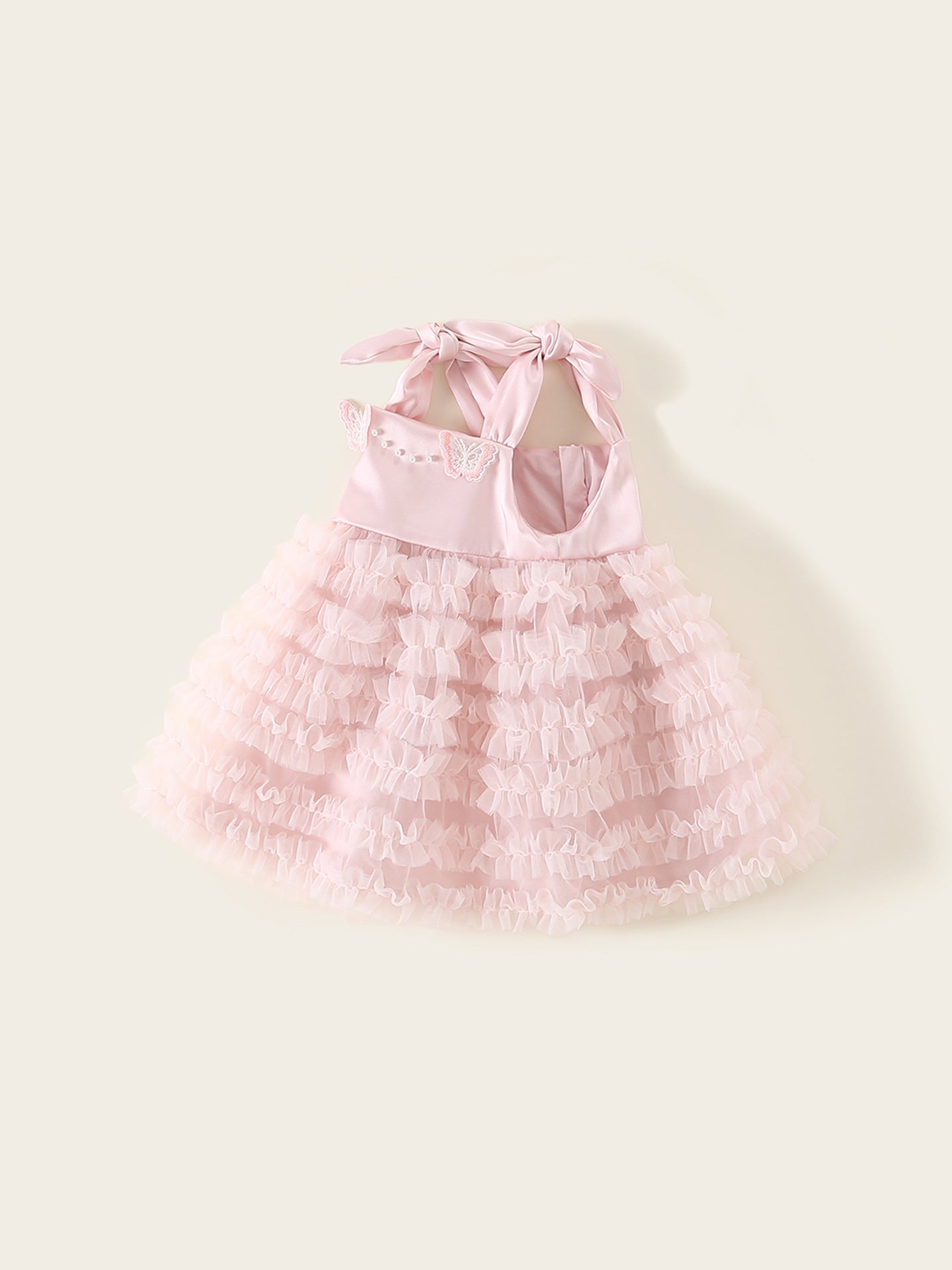 Summer Princess Sweet Tulle Skirt First Birthday Camisole Children's Dress