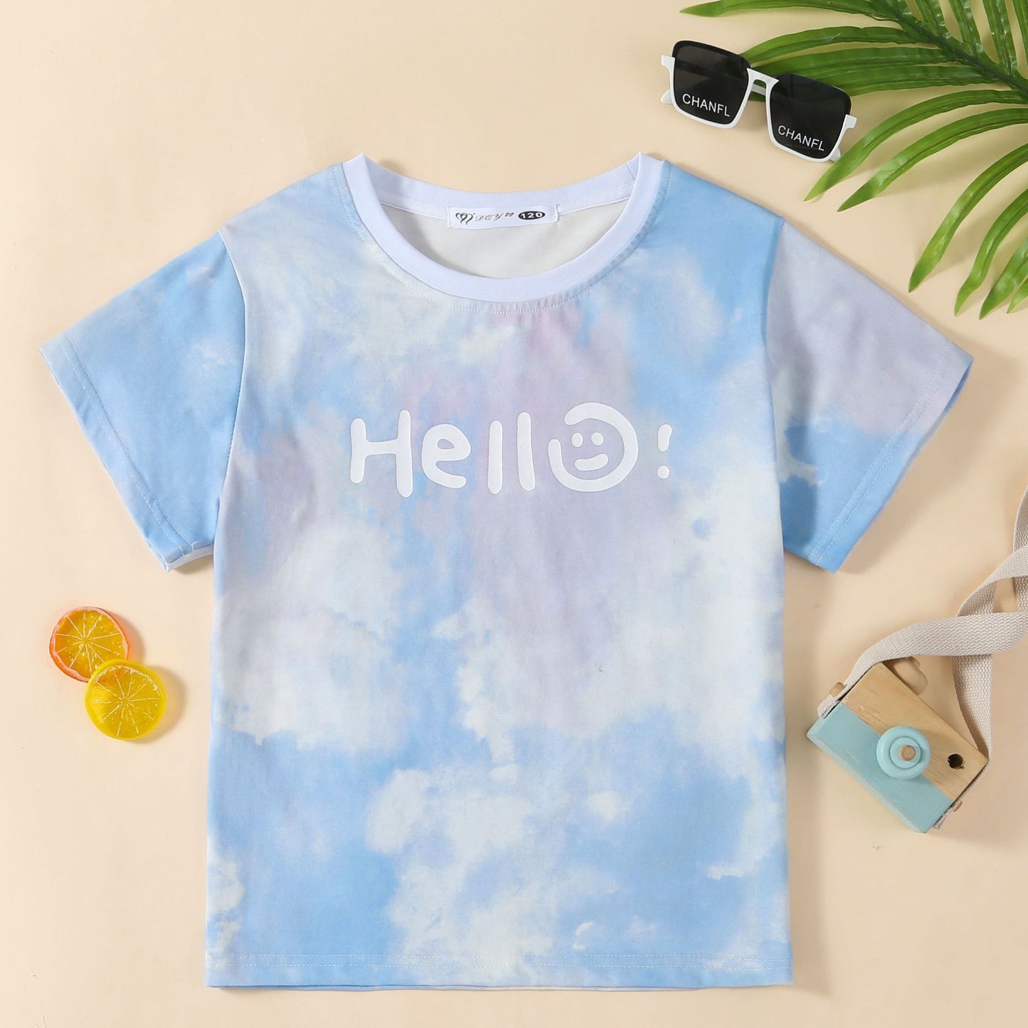 Beautiful Cake Dress Fashionable Casual Short Parent-child Outfit
