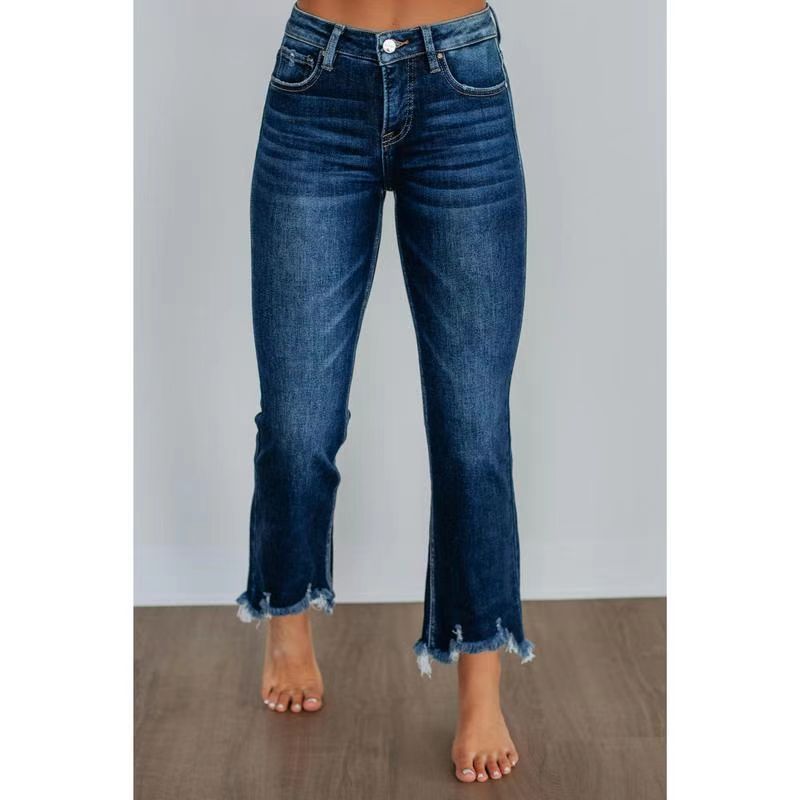 Women's Denim Xi Hip Lifting Wide Leg Women's Jeans