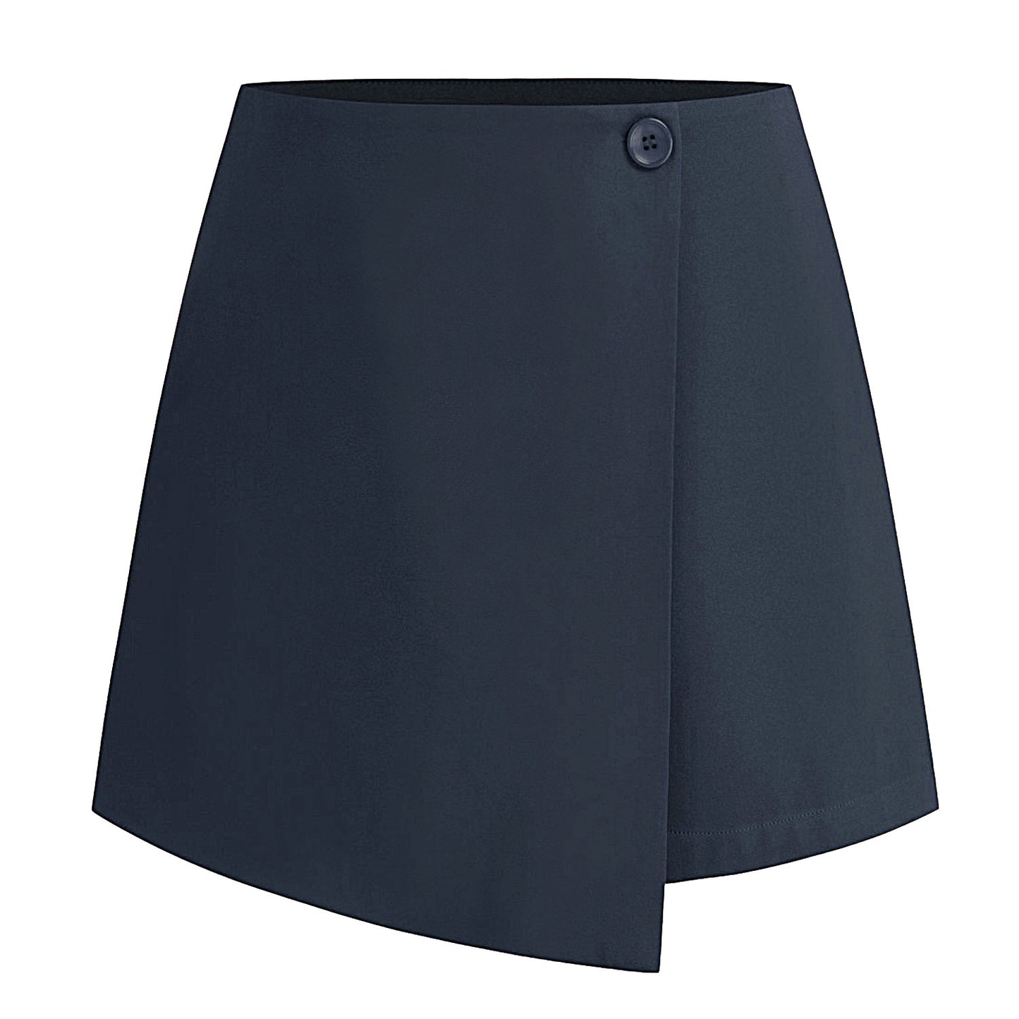 Women's Irregular Stretch Summer High Waist Zipper Button Skirt