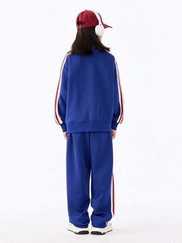 Children's Clothing Retro Boy's Sportswear Fashionable Jacket Sports Pants Children's Suit