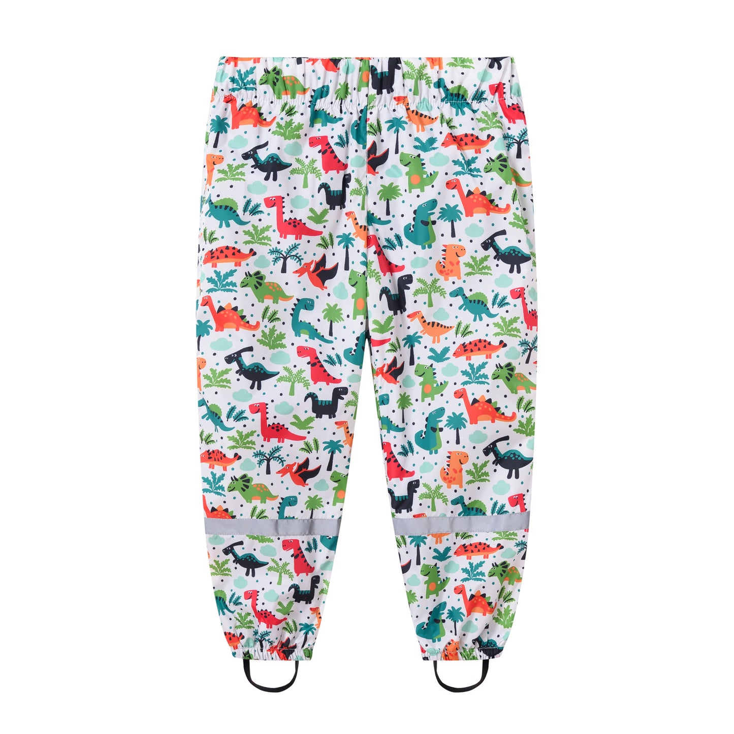 Casual Rain Elastic Beef Tendon Waist Printed Children's Pants
