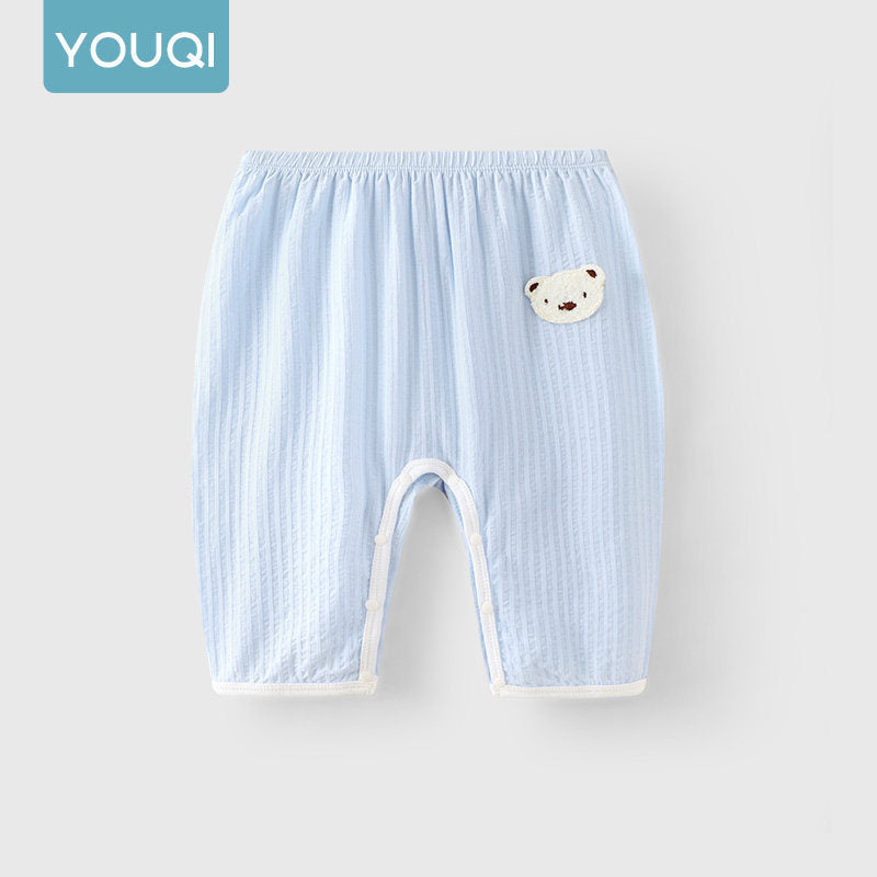 Children's Summer Thin Pure Cotton Boys Bloomers Trousers Children's Pants
