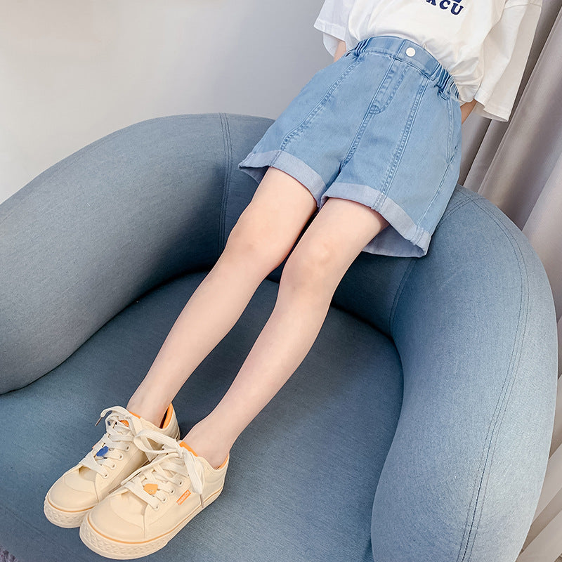 Children's Shorts Summer Jeans Big Fashionable Outer Wear Children's Pants