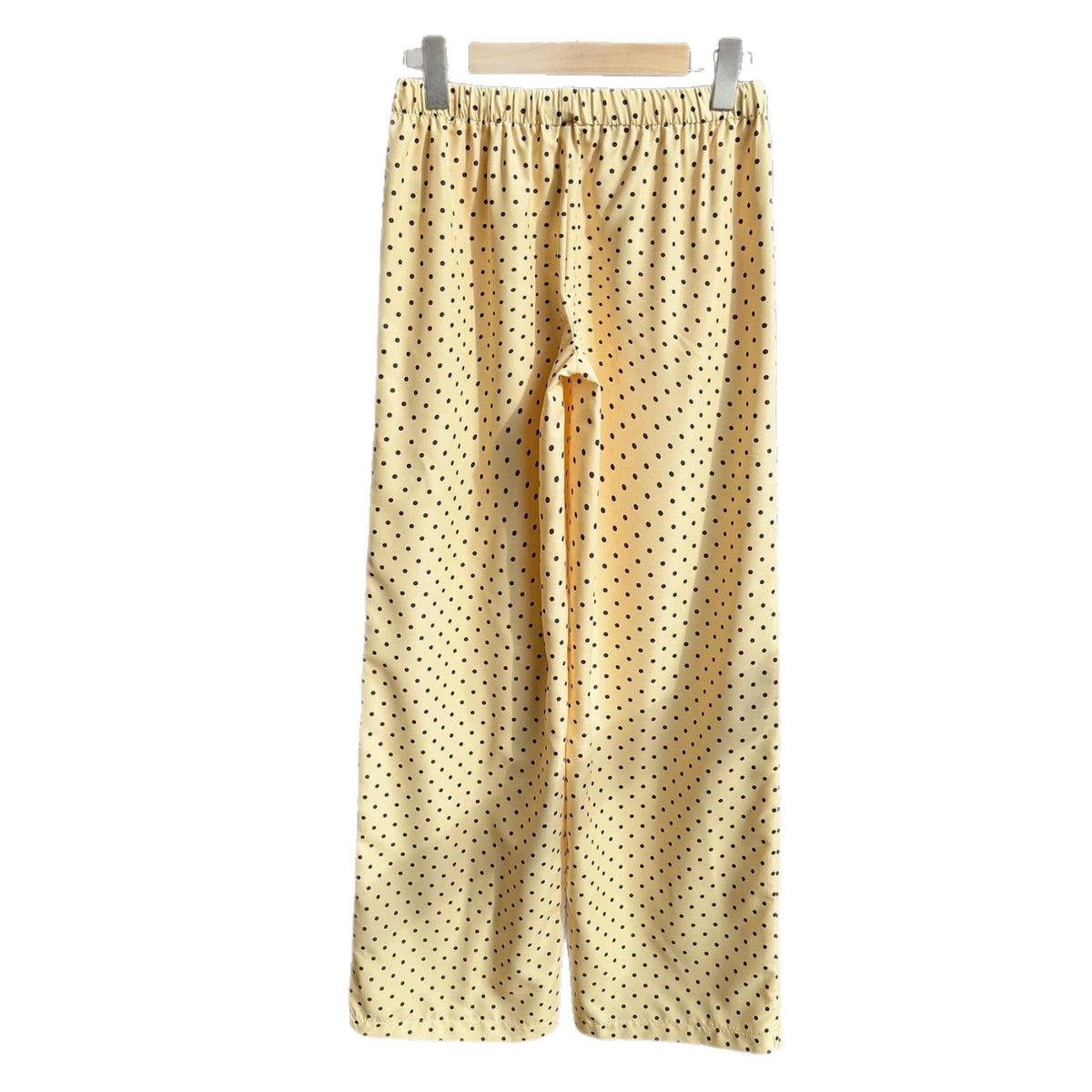 Fashion Slimming Straight Draping Thin Polka Casual Pants
