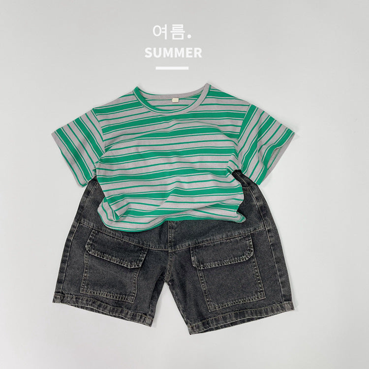 Children's Khaki Royal Doll Korean Style Shorts Summer Children's Pants