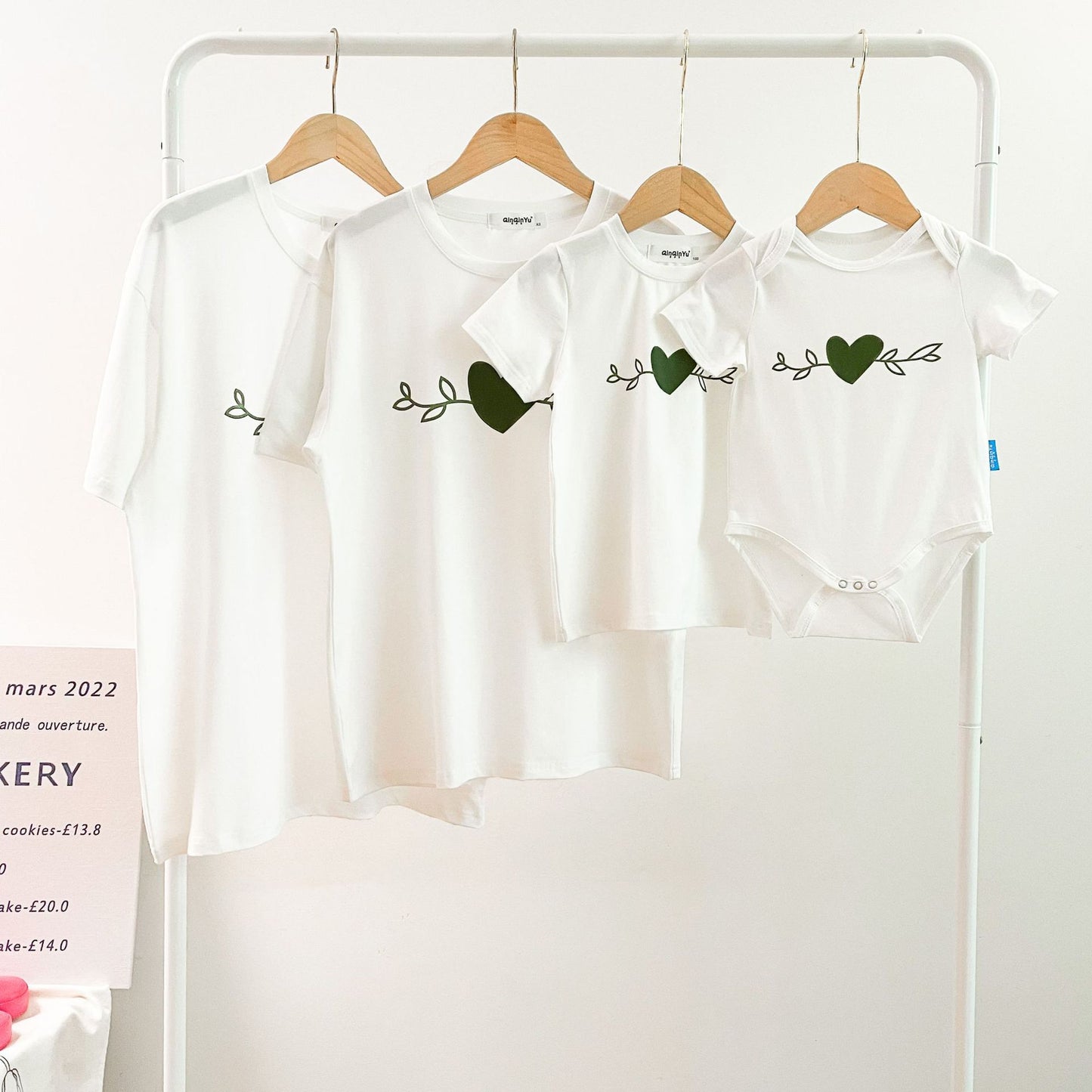 Three Summer Different Matching Fashionable Short Parent-child Outfit
