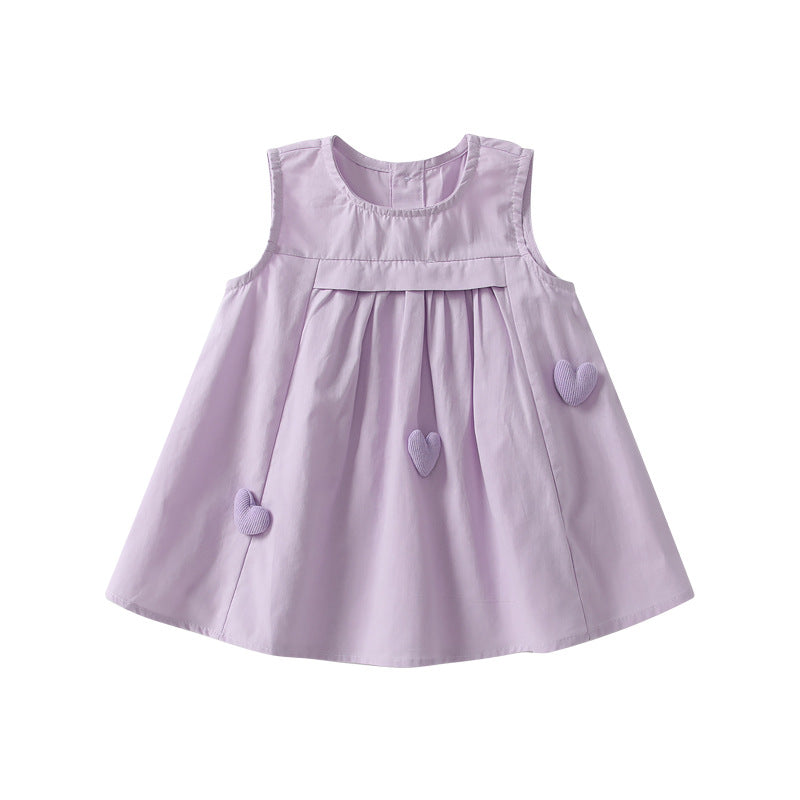 Summer Super Cute Vest Fashionable Princess Children's Dress