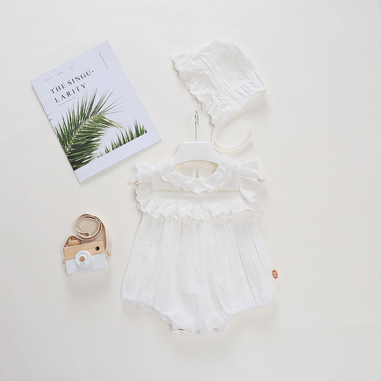 Children's Clothing Summer Thin Lace Jumpsuit With Jumpsuit, Climbing Suit