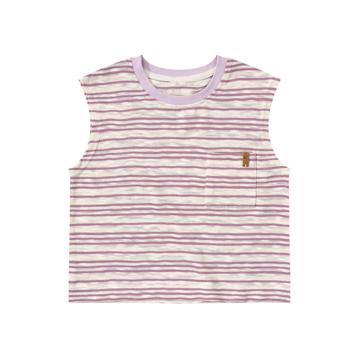 Children's Sea Wind Cloud Summer Sleeveless Vest Striped Shirt Children's T-shirt